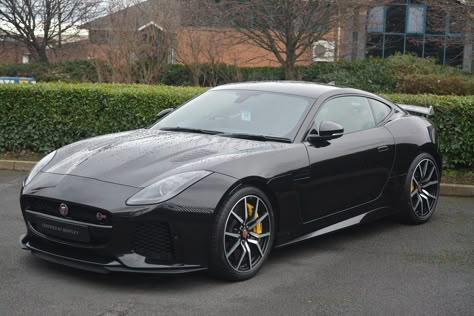 Jaguar Car F Type, Jaguar F Type Svr, Jaguar Car Aesthetic, Black Jaguar Car, New Jaguar Car, F Type Jaguar, Jaguar Sports Car, New Jaguar F Type, Jaguar Auto