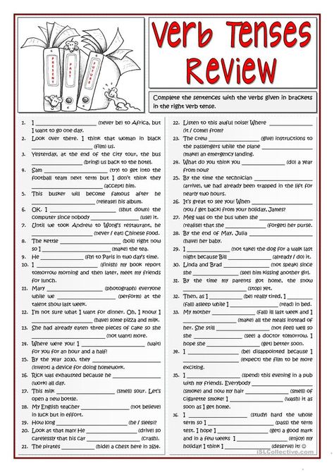 B1 VERB TENSES REVIEW 1/2 - English ESL Worksheets for distance learning and physical classrooms Verbal Tenses, Present Perfect Simple, Tenses Exercises, Present Perfect Continuous, All Verbs, Past Continuous, Tenses English, Tenses Grammar, Grammar Review