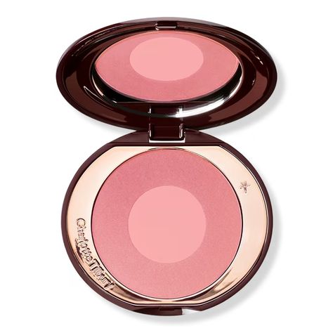 Love Glow Cheek To Chic Blush - Charlotte Tilbury | Ulta Beauty Charlotte Tilbury Blush Powder, Gleamy Dreamy Sephora, Charlotte Tilbury Blush, Cheek To Chic Blush, Charlotte Tilbury Cheek To Chic, Sephora Wishlist, Blush Cheeks, Charlotte Tilbury Makeup, Makeup List