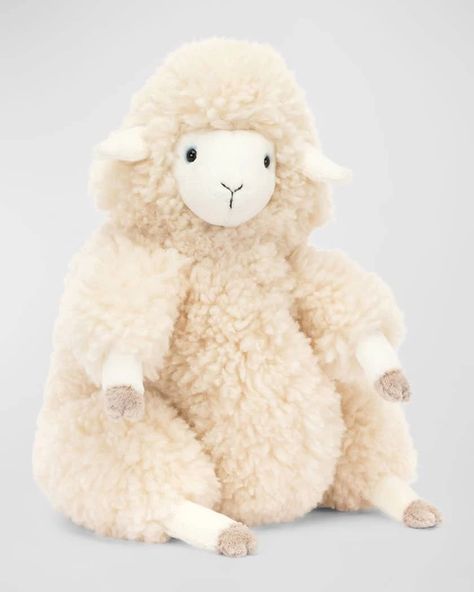 Sheep Stuffed Animal, Pet Sheep, Sheep Plush, Christmas Wishlist, Top Designers, Stuffed Animal, Plush Toy, Jimmy Choo, Neiman Marcus