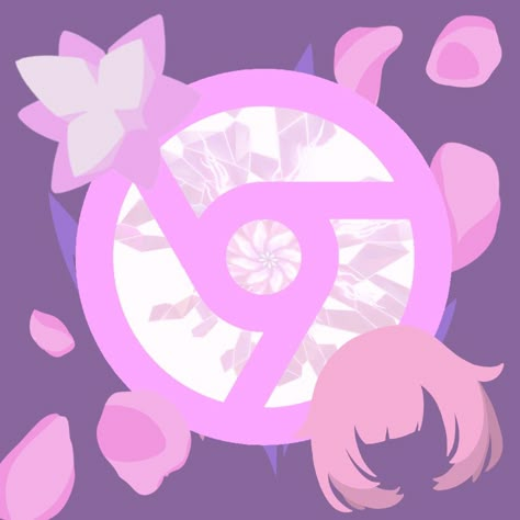 Elysia App Icon, Honkai Widgets, Not Minimalist, Elysia Icon, Google App Icon, Elysia Honkai, App Anime, Flower Icons, Arte Robot