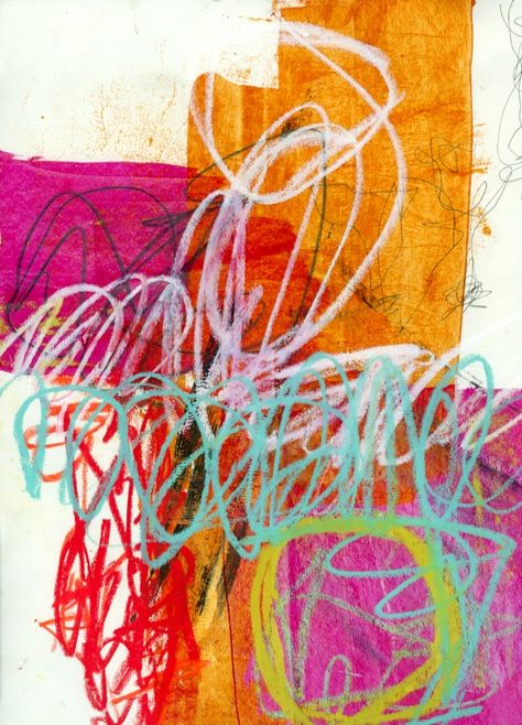 collage journeys: Crayons and Oil Pastels Pastel Crayon Art Drawings, Abstract Crayon Art, Crayon Scribble, Crayons Art, Pastel Journal, Jane Davies, Art Retreats, Scribble Art, Pastel Sec