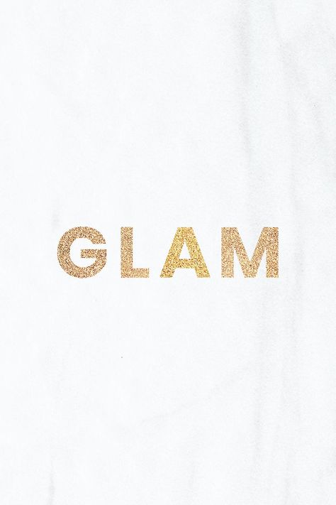 Glittery glam typography on a white background | free image by rawpixel.com / Baifern Glam Typography, Gabby Barrett, Glam Aesthetic, Moodboard Ideas, Free Illustration Images, White Backgrounds, Glam Outfit, Glitz And Glam, Magazine Template