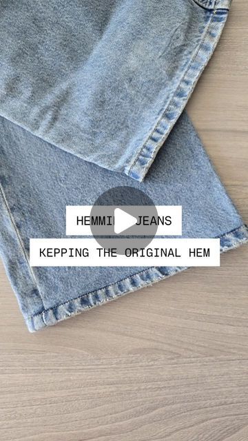 TOTOshopUA | sewing patterns on Instagram: "#sewingtutorial #sewing #sew #howtosew #sewinghacks" Sowing Designs, Jeans Sewing Pattern, Sewing Hems, Mending Clothes, Sewing Alterations, Pattern Hack, Make Do And Mend, Textile Projects, Sew Ins