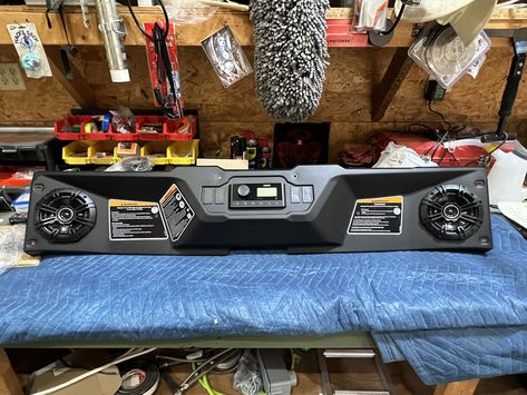 Defender Stereo Installation | Can-Am ATV Forum Can Am Defender, Can Am Atv, Rockford Fosgate, Kids Talking, Trail Riding, Sounds Good, Head Unit, Can Am, The Process