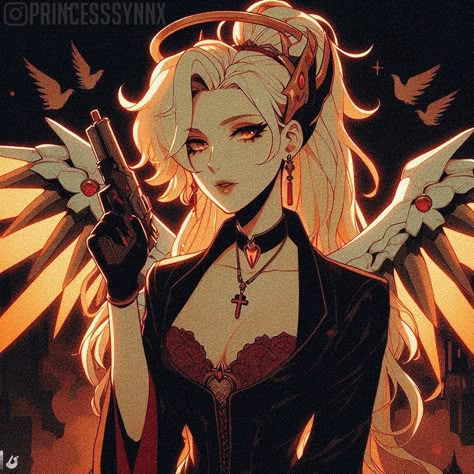 Overwatch 2 Wallpaper Mercy, Angela Ziegler Fanart, Mercy Ow Fanart, Mercy Aesthetic Overwatch, Mercy Pfp Overwatch, Winged Victory Mercy, Overwatch Quotes, Mercy Pfp, Moira Overwatch