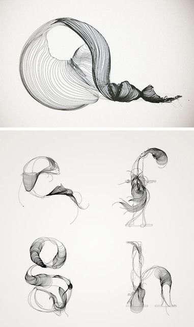 Cute Type, Stylo Art, Abstract Sketches, 타이포그래피 포스터 디자인, Pen Art Drawings, Geometric Design Art, Beautiful Spaces, Pen Art, Letter Art