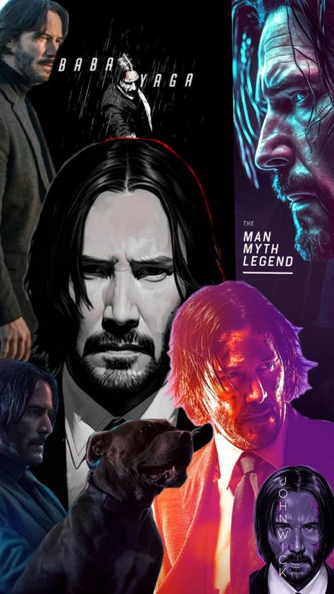 #movies #johnwick #hollywood Baba Yaga John Wick, Man Myth Legend, Baba Yaga, John Wick, The Man, Wicked, Anime