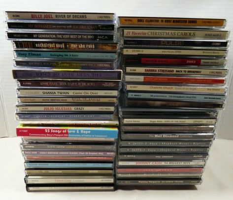 Mixed Lot of 45 CD Albums Artists Bands Country Pop Rock Classic 1990's 2000's | eBay Dr Belongings, Van Halen 5150, 1990s Aesthetic, 2000s Core, Vinyl Record Crafts, Mix Cd, Bday Wishlist, Bonnie Tyler, Michael Bolton