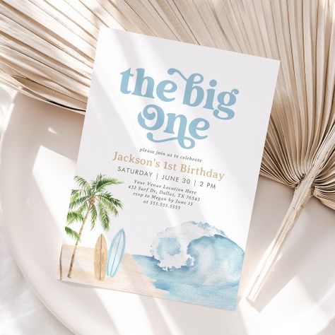 $1.98 | The Big One Beach Surf 1st Birthday - gender neutral, digital instant download, the big one, surf birthday invitation, surfboard birthday, beach birthday invite, summer birthday, pool party, boy birthday, 1st birthday Beachy 1st Birthday, 1 Year Summer Birthday Party, Surf Themed First Birthday, The Big One Wave Birthday, Surfer Theme Birthday Party, Ocean Themed First Birthday Boy, Summer 1st Birthday Party Boy, Surfer 1st Birthday, 1 Year Birthday Theme