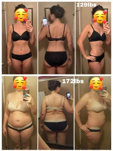 5 feet 6 Female Progress Pics of 43 lbs Weight Loss 172 lbs to 129 lbs Weght Loss, Diet Motivation Quotes, Losing Weight Motivation, Fitness Progress, Pregnancy Health, Progress Pictures, Transformation Body, Healthy Weight, Personal Trainer