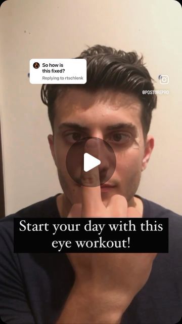 45K views · 2.4K likes | Posturepro on Instagram: "Eye exercises can be used to specifically activate or exercise a brain region and have the potential to be profound, especially when using a multimodal approach.

 Try starting your day with 1-3 mins of eye exercises. 

The research-supported benefits are significant & long-lasting in dopamine and adrenaline, thereby elevating mood, alertness, and focus while reducing stress. 

Here are my all-time favorite brain hacks.

🔄Convergence - connects the left and right brain (corpus callosum)
👀Lateral eye movements - suppress amygdala (stress and fear)
🙄Vertical eye movements - increase dopamine (mood, alertness, and focus)
⏱️Saccades - improve reaction time
👂VOR - help with coordination and balance

So next time you feel lazy, anxious, or c Lazy Eye Exercises, Increase Dopamine, Left And Right Brain, Brain Hacks, High Blood Sugar Symptoms, Corpus Callosum, Fix Your Posture, Pulling An All Nighter, Feeling Lazy