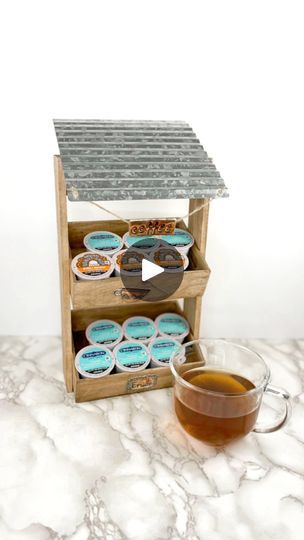 7.8K views · 272 reactions | K-cup holder made from Dollar Tree supplies! ☕️ #dollartree #dollartreediy #dollartreecrafts | Diy Denise | Adam Griffith · Unwritten Dollar Tree Coffee Pod Holder, Diy Coffee Pod Holder, K Cup Holders, Coffee Pod Holder, Coffee Cup Holder, K Cups, Coffee Pods, Dollar Tree Crafts, Dollar Tree Diy