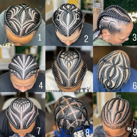 Y’all ready for braid season? #hairbraiding #protectivestyles #kidshairstyles #naturalhairkids Cornrows Patterns Men, Men Braids Design, Male Stitch Braids, Men’s Braided Designs, Male Cornrow Styles, Men Cornrows Design, Male Braid Styles, Braid Designs For Men, Men Braid Hairstyles