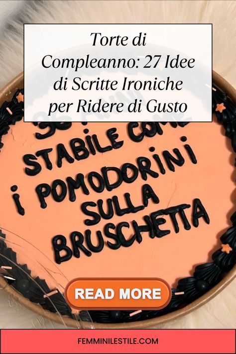 Un compleanno indimenticabile inizia con una torta fuori dal comune! Scegli tra 27 frasi ironiche per ogni occasione: dai 21 anni di una giovane donna agli auguri per un laureato. Perfette per i papà che amano l’alcol o le mamme che si meritano un sorriso speciale. Con colori come l’azzurro e il viola, queste scritte aggiungono un tocco di umorismo italiano a ogni festa, per chi compie 25 o 30 anni e vuole un compleanno davvero unico. Cake, Design