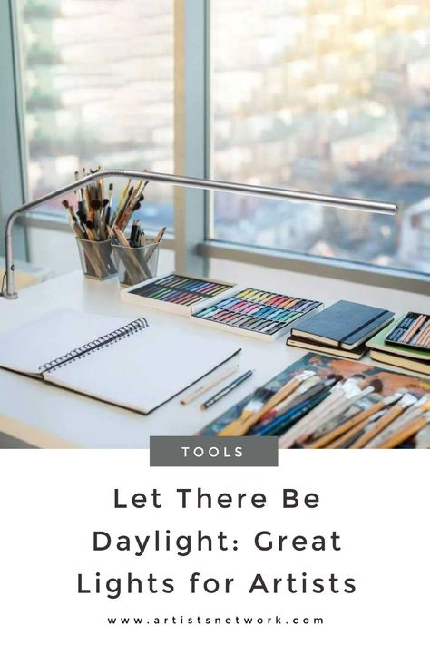 The right light can transform your workspace and your results. As a leading maker of lighting solutions for individuals in the arts, The Daylight Company is blazing a trail for you, creating lamps with precision illumination, controllable color settings, and minimal glare and heat emission so you can create art at your best. Lighting For Art Studio, Art Studio Lighting Ideas, Art Studio Lighting, Bright Lamp, Studio Lamp, Daylight Bulbs, You Better Work, Portable Lamps, Creative Industries
