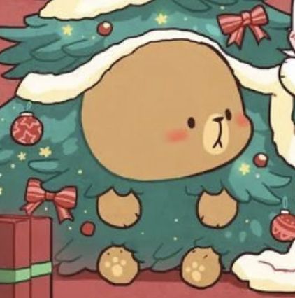 Milk And Mocha Matching Pfp, Matching Pfp Couple Christmas, Christmas Profile Pictures, Matching Christmas Pfp Friends, Milk And Mocha, Discord Pfps, Beautiful Wallpapers For Iphone, Cute Bear Drawings, Milk & Mocha