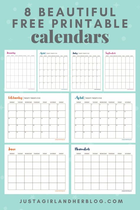 Free Printable Calender, Calender Printables, Free Printable Calendars, Printable Calendar Pages, Organizing Tools, Free Printable Calendar Templates, Planning Events, Printable Calendars, Calendar Templates