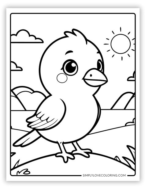 Free bird coloring pages are the perfect activity for homeschooling, classrooms, teachers, kids' activities, and educational activities. Birds Preschool Worksheets, Birds Coloring Pages For Kids, Birds Activities Preschool, Birds Activities For Kids, Bird Activities Preschool, Bird Theme Preschool, Bird Crafts Preschool, Bird Coloring Page, Birds Coloring Pages