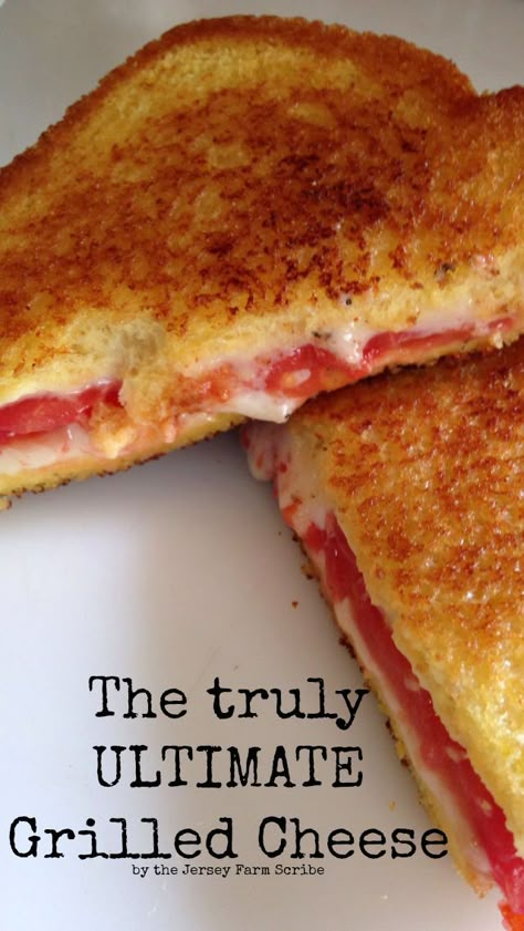 Grilled Cheese Tomato Sandwich, Tomato Grilled Cheese Sandwiches, Grilled Cheese And Tomato Sandwich, Dinner Sandwich Ideas, Munchies Meals, Ultimate Grilled Cheese Sandwich, Tomato Sandwich Recipes, Recipe With Tomatoes, Grilled Cheese Sandwich Recipe