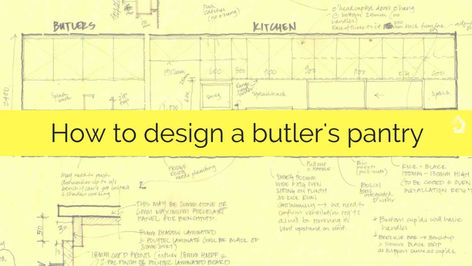 Butlers Pantry - Butler Pantry Ideas | Undercover Architect Butlers Pantry Ideas Layout Floor Plans, Pantry Measurements, Undercover Architect, Butlers Pantry Ideas Layout, Kitchen Walk In Pantry, Butlers Pantries, Scullery Ideas, Pantry Dimensions, Butlers Pantry Ideas