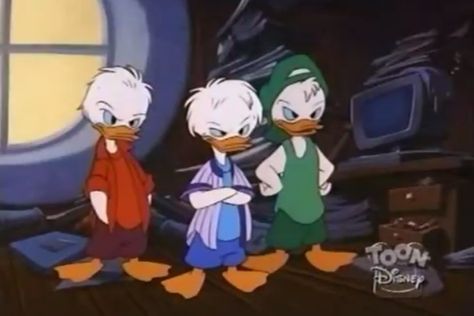 Quack Pack (Huey, Dewey & Louie) Quack Pack, Huey Dewey And Louie, Hewey Dewey And Louie, Dewey Duck, Huey Duey And Louie Halloween, Ducktales Dewey X Webby, Ducktales Webby X Dewey, Paper Mask Template, Bug Juice