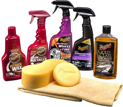 The #Meguiars Classic Car Wash & Wax Kit Car Care Kit, Car Cleaning Kit, Wax Kit, Car Wash Soap, Clean Tires, Waxing Kit, Foam Soap, Car Gifts, Gifts For Brother