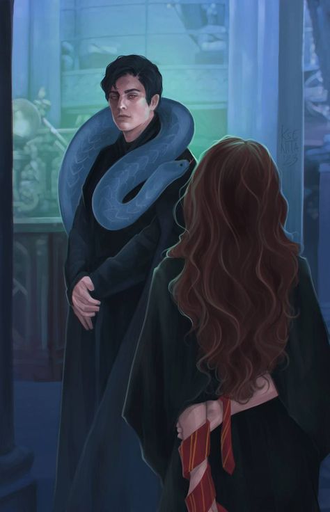 Tom Riddle, Hogwarts, Harry Potter, Hair, Art