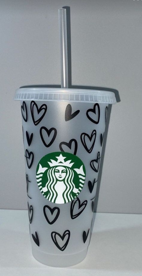 Starbucks Cup Design, Starbucks Cup Art, Personalized Starbucks Cup, Custom Starbucks Cup, Starbucks Gift, Coffee Cup Design, Diy Cups, Coffee Gift, Cup Art