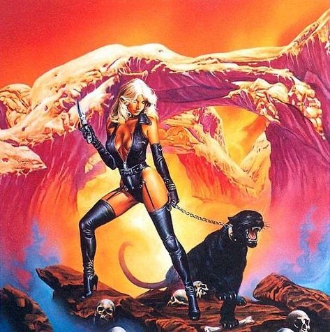 Joe Jusko, Ken Kelly, Arte Heavy Metal, Arte Pulp, Heavy Metal Art, Scifi Fantasy Art, Retro Kunst, Retro Horror, Arte Cyberpunk