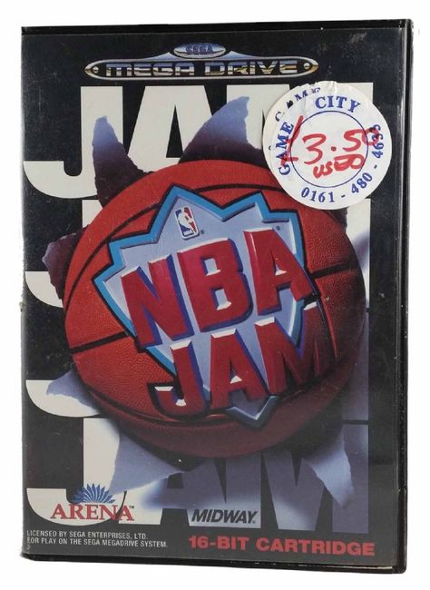 Buy NBA Jam Mega Drive Australia Jam Aesthetic, Mega Drive Games, Nba Jam, Virtual Boy, Sega Mega Drive, Sega Games, Retro Video Games, Nba Teams, Game Boy