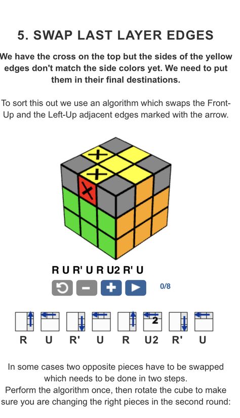 Cube Algorithms, Solving A Rubix Cube, Rubiks Cube Algorithms, Rubiks Cube Patterns, Rubix Cube, Cube Pattern, Aesthetic Art, Hobbies, Abc