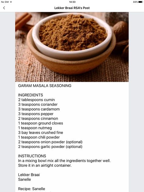 Curry Seasoning Recipes, Diy Spice Mix, Diy Seasonings, Curry Seasoning, Goat Milk Recipes, Homemade Dry Mixes, Homemade Seasoning, Homemade Spice Mix, Dry Mixes