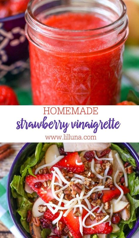 Simple Vinegrette Salad Dressing, Joanna Gaines Strawberry Vinaigrette, Strawberry Harvest Salad Zupas, Strawberry Vinaigrette Salad, Strawberry Vinaigrette Recipe, Strawberry Vinegarette Salad, Strawberry Dressing Recipe Vinaigrette, Strawberry Balsamic Vinaigrette, Vinegrette Salad Recipes