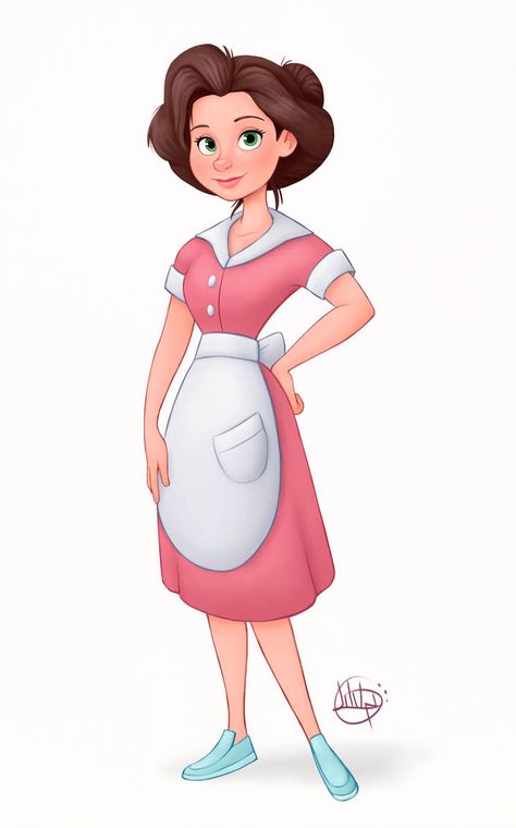 Luigi Lucarelli, Mom Characters, Cartoon Mom, The Iron Giant, Cartoon Character Design, Girls Characters, Girls Cartoon Art, Female Character Design, Illustration Character Design