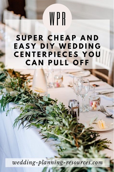 Looking for inexpensive DIY centerpieces? Or Planning to DIY wedding decorations? Or need ideas for a DIY wedding centerpiece without flowers that are budget friendly? In this guide, we are sharing DIY wedding centerpiece ideas that you’ll love! The best part? They are all affordable, budget-friendly, and easy to do! #flowers #greenery #centerpiece #affordablecenterpiece #diycenterpiece #wedding #weddingcenterpiece #weddingdecor #diy #decor #diydecoe #instaweddings Easy Centrepieces Wedding, Simple Wedding Centerpieces No Flowers, Wedding Topiary Centerpieces, Centerpieces For Party Elegant Flowers, Simple Centrepiece Ideas, Affordable Table Decor Wedding, Wedding Luncheon Centerpieces, Flat Wedding Centerpieces, Homemade Wedding Table Centerpieces