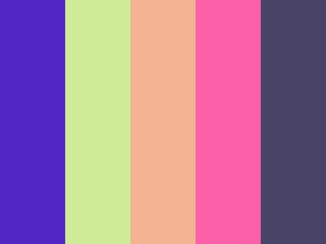 Popsicle Color Palette, Color Names Chart, Flat Color Palette, Retro Color Palette, Cool Color Palette, Hex Color Palette, Palette Art, Color Palette Challenge, Color Palette Bright