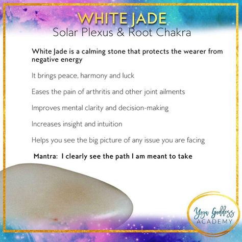 Crystal Healing with White Jade White Jade Crystal Meaning, Jade Crystal Meaning, Woo Woo, Crystal Guide, Jade Crystal, Crystal Grids, Spiritual Crystals, Gemstone Meanings, Color Meanings