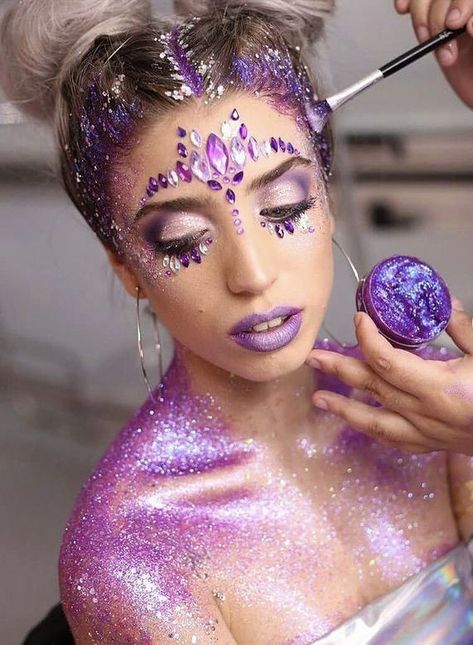 Fairy Moodboard, Sugar Plum Fairy Makeup, Elven Makeup, Sugarplum Fairy, Fairy Cosplay, Fairy Outfit, Painting Reference, Black Fairy, Sugar Plum Fairy