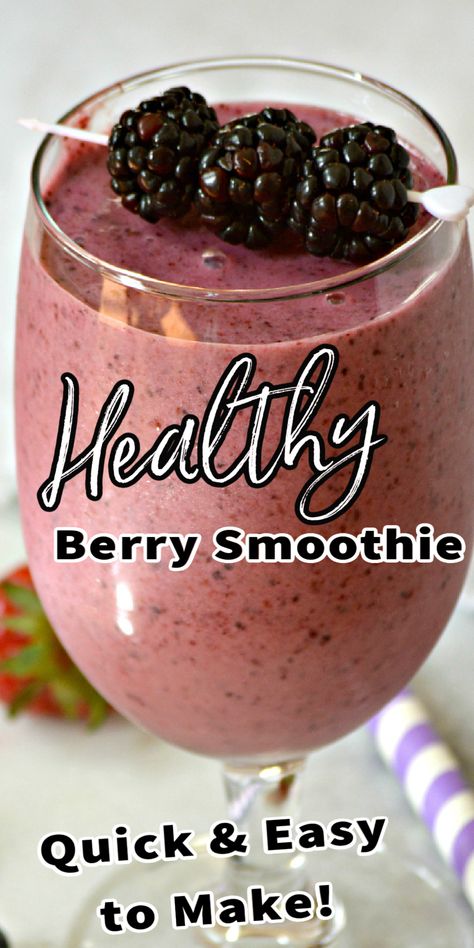 Healthy Berry Smoothie Recipes, Fruit Smoothie Without Yogurt, Simple Berry Smoothie, Best Berry Smoothie Recipes, Triple Berry Smoothie Recipe, Simple Smoothie Recipes 3 Ingredients, Berry Smoothie Recipe Healthy, Fresh Fruit Smoothie Recipes, Basic Smoothie Recipe