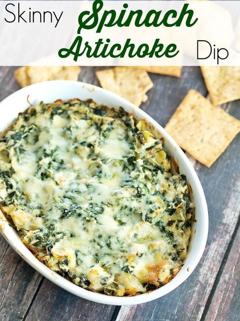 Cheesy Dip, Superbowl Appetizers, Cheesecake Dip, Healthy Appetizer Recipes, Healthy Dips, Simple Dinner, Spinach Artichoke Dip, Party Appetizers, Artichoke Dip