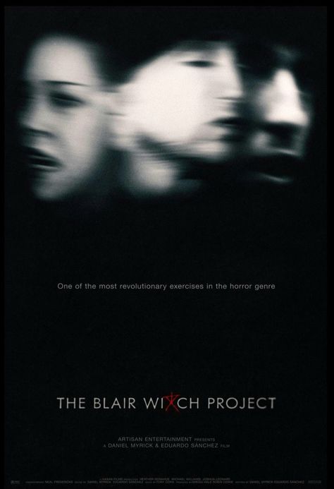 THE BLAIR WITCH PROJECT (1999) poster by Aleks Phoenix Blair Witch Project Poster, The Blair Witch Project Poster, The Blair Witch Project, Blair Witch Project, Michael Williams, Blair Witch, Horror Movie Art, Horror Movie Posters, Film Production