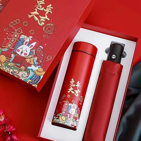 1/2pc 2023 Year Of The Rabbit Lunar New Year Gift Party Favor Set | Discounts For Everyone | Temu Rabbit Lunar New Year, Lunar New Year Gift, 2023 Year Of The Rabbit, Chinese New Year Gift, Chinese New Year Gifts, 2023 Year, Year Of The Rabbit, New Year Gift, Lunar New Year