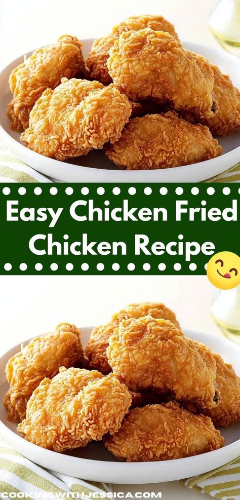 Craving a comforting meal? This Chicken Fried Chicken recipe is a flavorful twist on a classic favorite. It's easy to prepare, making it perfect for busy weeknights and family dinners. Chicken Fried Chicken Recipe, Chicken Fried Chicken, Easy Fried Chicken, Italian Sausage Soup, Buttermilk Chicken, Fried Chicken Recipe, Oven Fried Chicken, Comfort Dishes, Fried Chicken Recipes