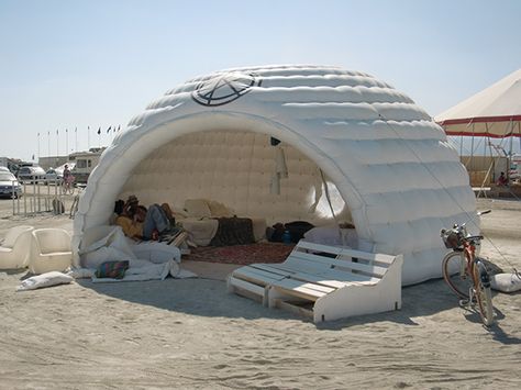 This is an interesting link. See a dozen BM 'tiny houses' that we call home for the week. Burning Man Camps, Afrika Burn, Burning Man 2015, Burning Man Art, Inflatable Tent, Burning Men, Tiny House Blog, Black Rock City, Burning Man Fashion