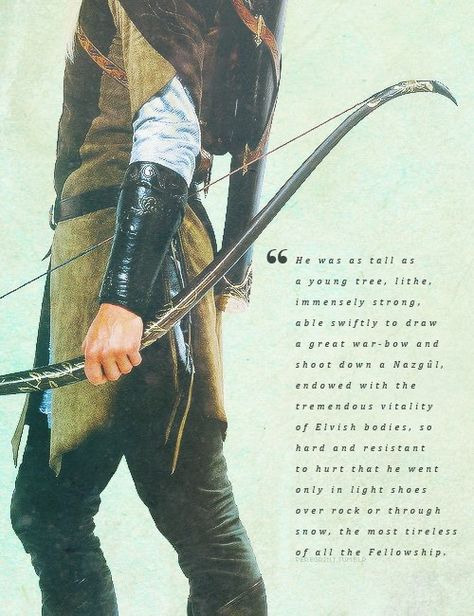 LOTR book quote about Legolas Legolas Lockscreen, Legolas Quotes, Beau Film, Into The West, The Shire, Orlando Bloom, Gandalf, Thranduil, Legolas