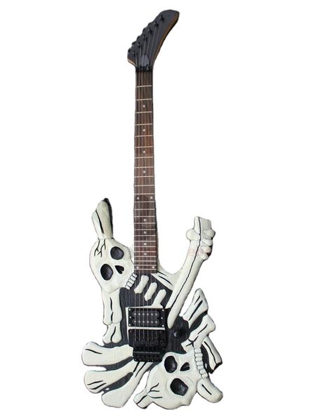 Weifang Rebon Carved Skull Electric Guitar https://m.alibaba.com/product/62490852527/Weifang-Rebon-Carved-Skull-Electric-Guitar.html?__sceneInfo={"cacheTime":"1800000","type":"appDetailShare"} Skull Guitar, Cheap Guitars, Carved Skull, Skull Carving, Electric Guitar, Bones, Sheet Music, Music Instruments, Guitar