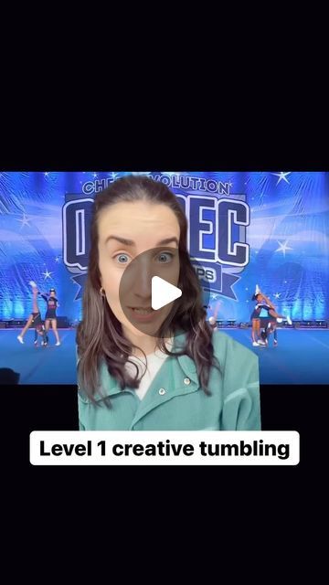 Judge Mimi on Instagram: "Level 1 creative tumbling examples - redaction: second team is called Zodiak! #cheerjudge #cheerleading #level1 competition: Quebec Championship Feb2024 by @cdncheer" Cheer Level 1 Tumbling, Cheerleading Level 1, Level 1 Pyramid Cheer, Tumbling Drills, Tumbling Cheer, Competition Cheer, Cheer Competition, Cheerleading Competition, Cheer Ideas