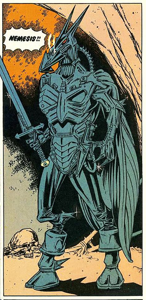 Kevin O'Neill_2000ad, Nemesis the Warlock's first appearance Nemesis The Warlock, Lost Characters, Abc Warriors, 2000ad Comic, Marvel Comics Superheroes, Comic Style Art, Graphic Design Elements, Fantasy Pictures, Classic Comics