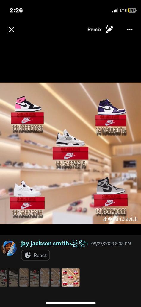 Bloxburg Nike Shoe Decal Codes, Rapper Decal Codes Bloxburg, Boys Decals Bloxburg, Bloxburg Shoe Decal Codes, Bloxburg Food, Food Decals, Bloxburg Food Decals, Codes Wallpaper, Basketball Decal